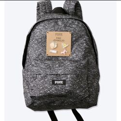 PINK MINI BACKPACK WITH PINS