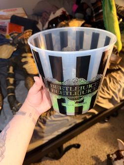 Beetle Juice popcorn bucket