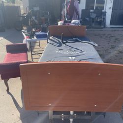 Twin mechanical bed,