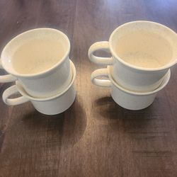 Vintage USA Pottery Coffee Cups