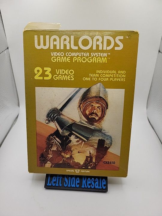 WARLORDS ( Atari 2600 ) - CIB - Including Atari Catalog
