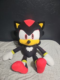 Large 39" Shadow the Hedgehog Plush Toy