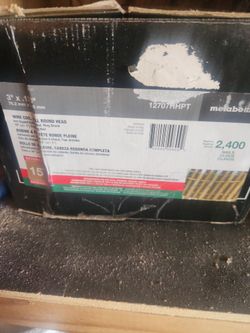Nail wire coil  3x. 120 metabo hot dip galvanized