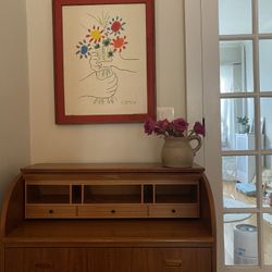 Rolltop Desk with hutch 