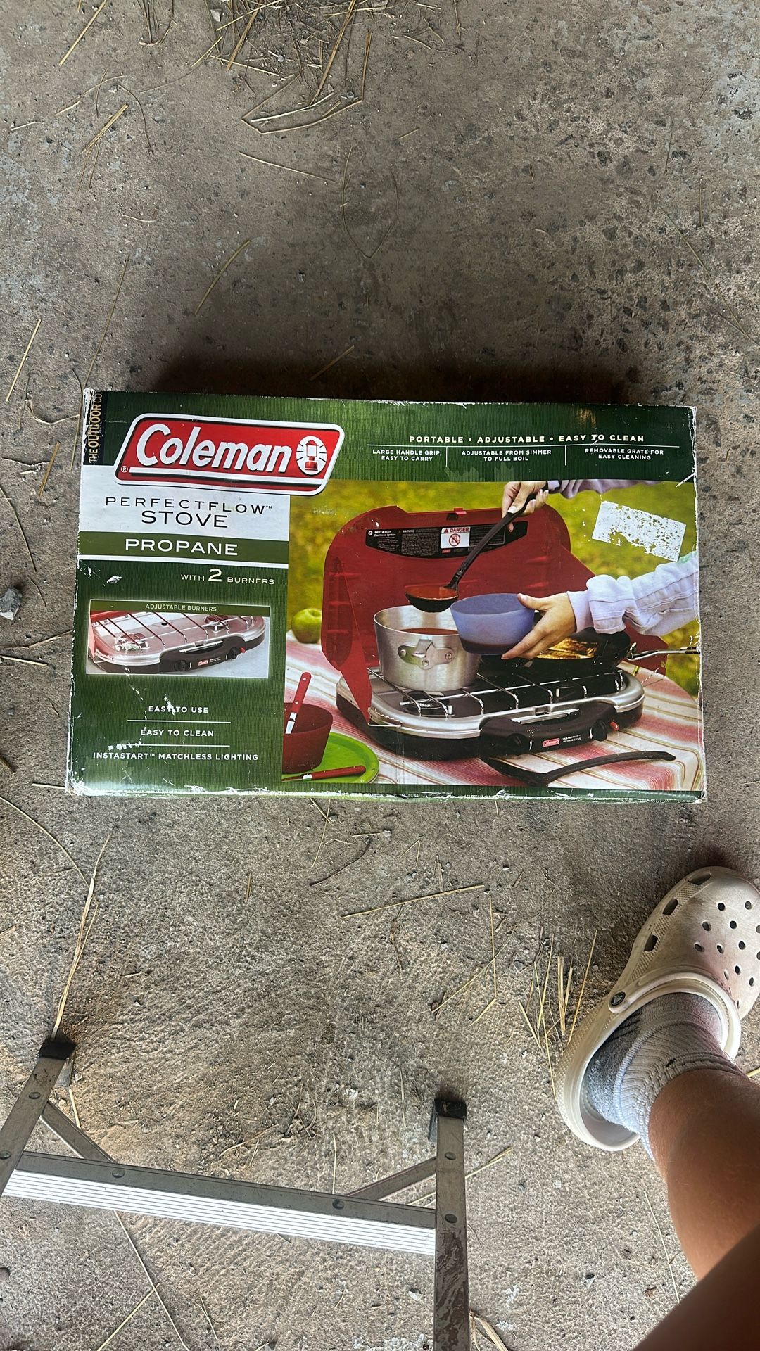 Coleman Perfectflow Stove Propane, Dual Burners