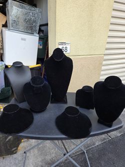 Lot Of Jewelry Display Black Units Commercial Retail Or Personal