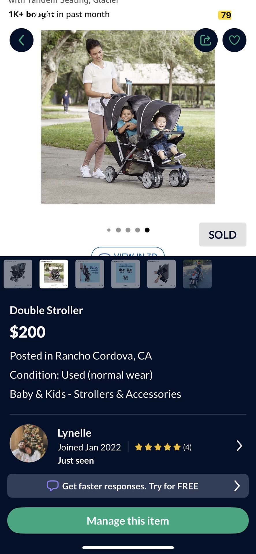 Double Stroller