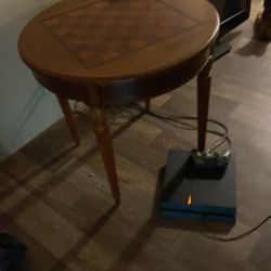 2ft X 27in Chess Table Board Is 16x16 Wood Table