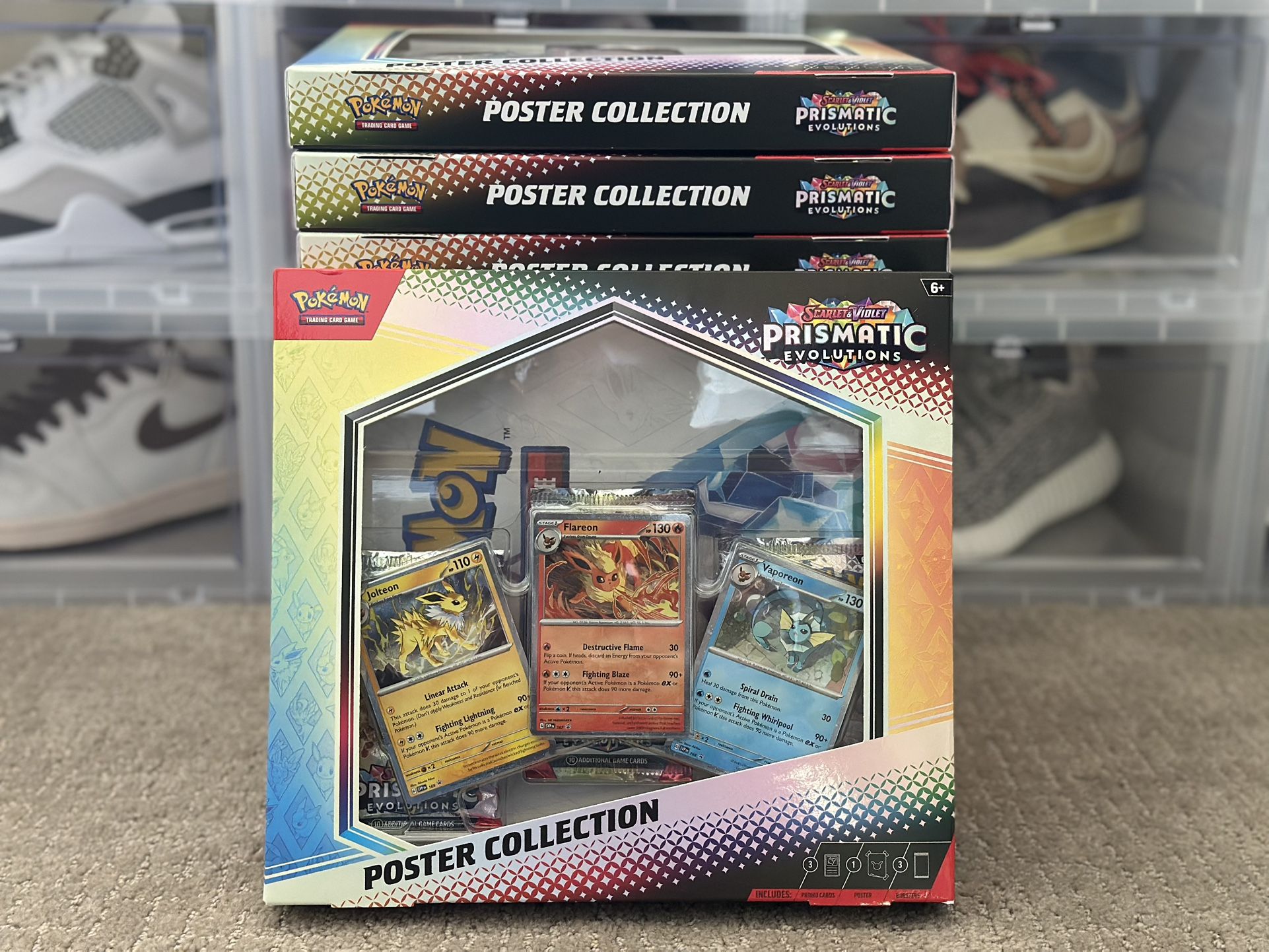 (12x) Pokemon TCG Prismatic Evolutions Poster Collection - $30