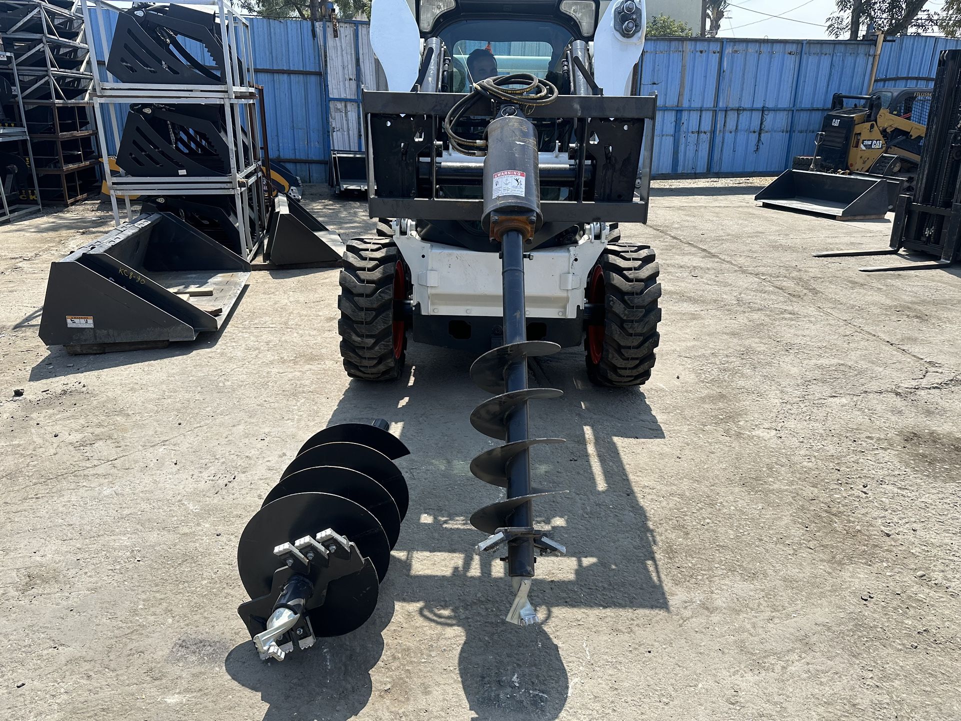 Skid Steer Auger Attachment