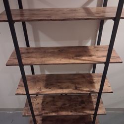 SHELVE (METAL SECTIONAL with HIEGH END QUALITY WOOD)