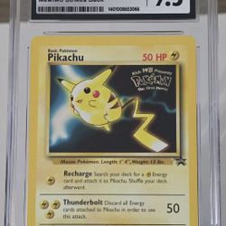 Pikachu Pokemon (1999) Black Star Promo CGC Graded Mint+ 9.5 for Sale in Richmond, VA - OfferUp Pikachu Pokemon (1999) Black Star Promo CGC Graded Mint+ 9.5 for Sale in Richmond, VA - OfferUp