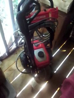 Craftsman pressure washer