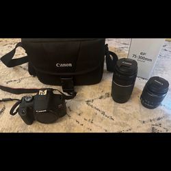 Canon EOS rebel T7 starter pack 