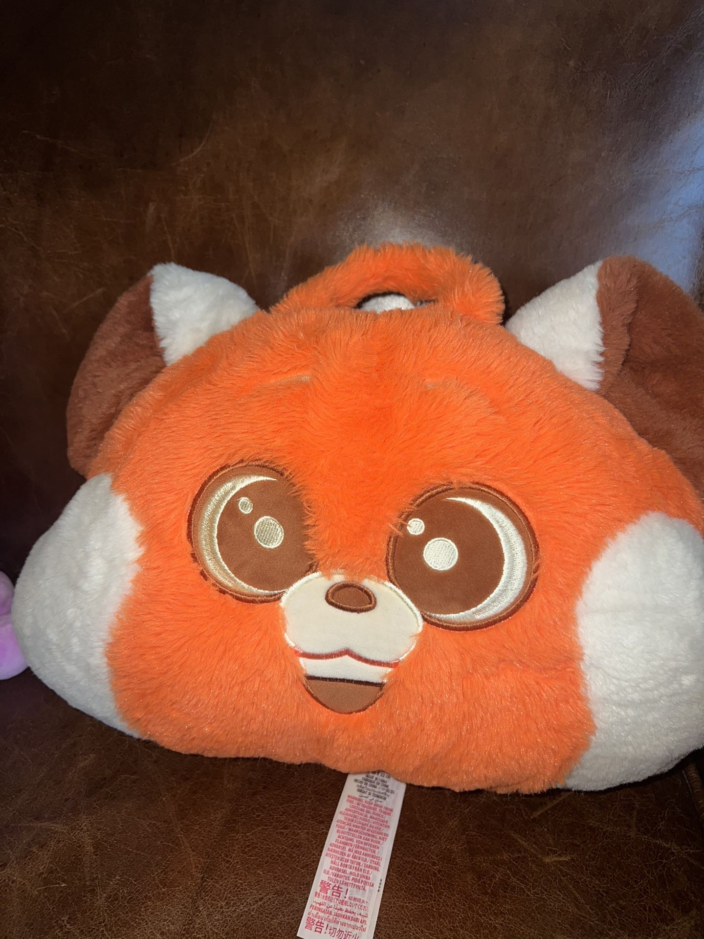 Turning Red Plush Bag With Blanket Inside ( Disney/ Pixar)