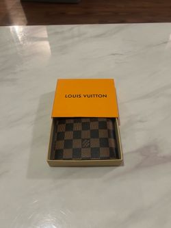 Brown Checkered Designer wallet