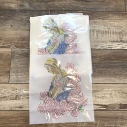 Virgin Mary Rhinestone Appliques