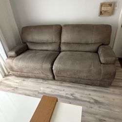 reclining sofa