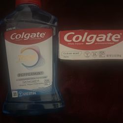 Colgate Toothpaste & Mouthwash Bundle
