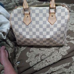 Louis Vuitton Handbags 25th Anniversary Beige Handbag Also Have Have Matching Wallet Not Included With Price 
