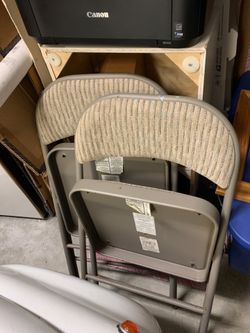 Foldable chairs 2 pc