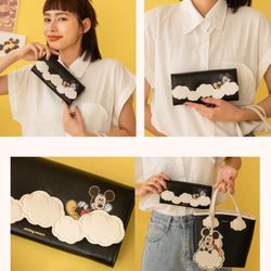 Disney Series Leather Long Wallet 