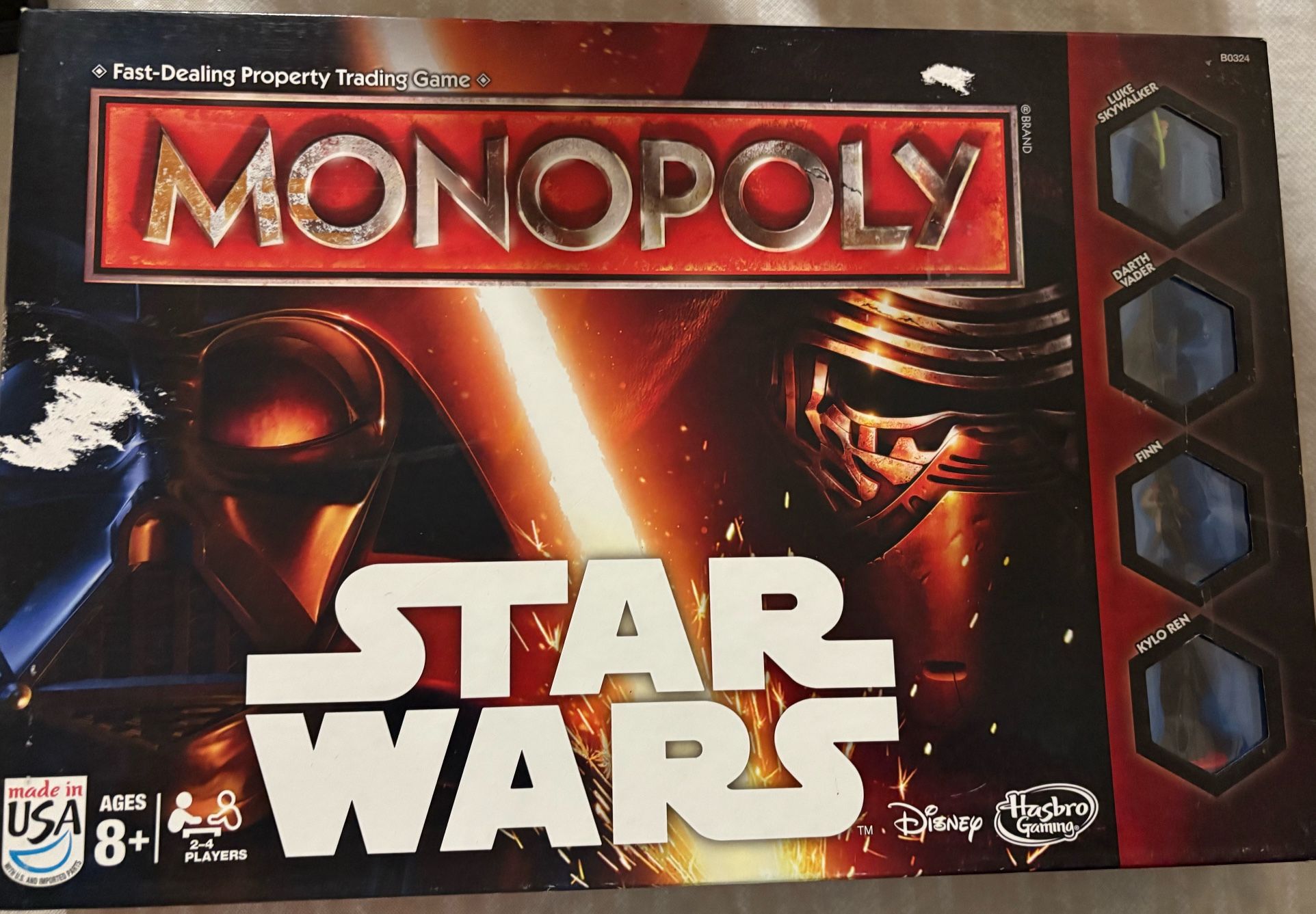 Star Wars Monopoly Game 
