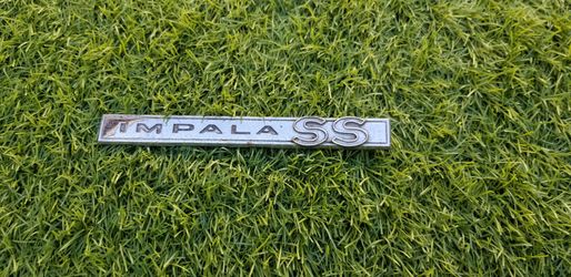 1964 Chevy SS trunk emblem