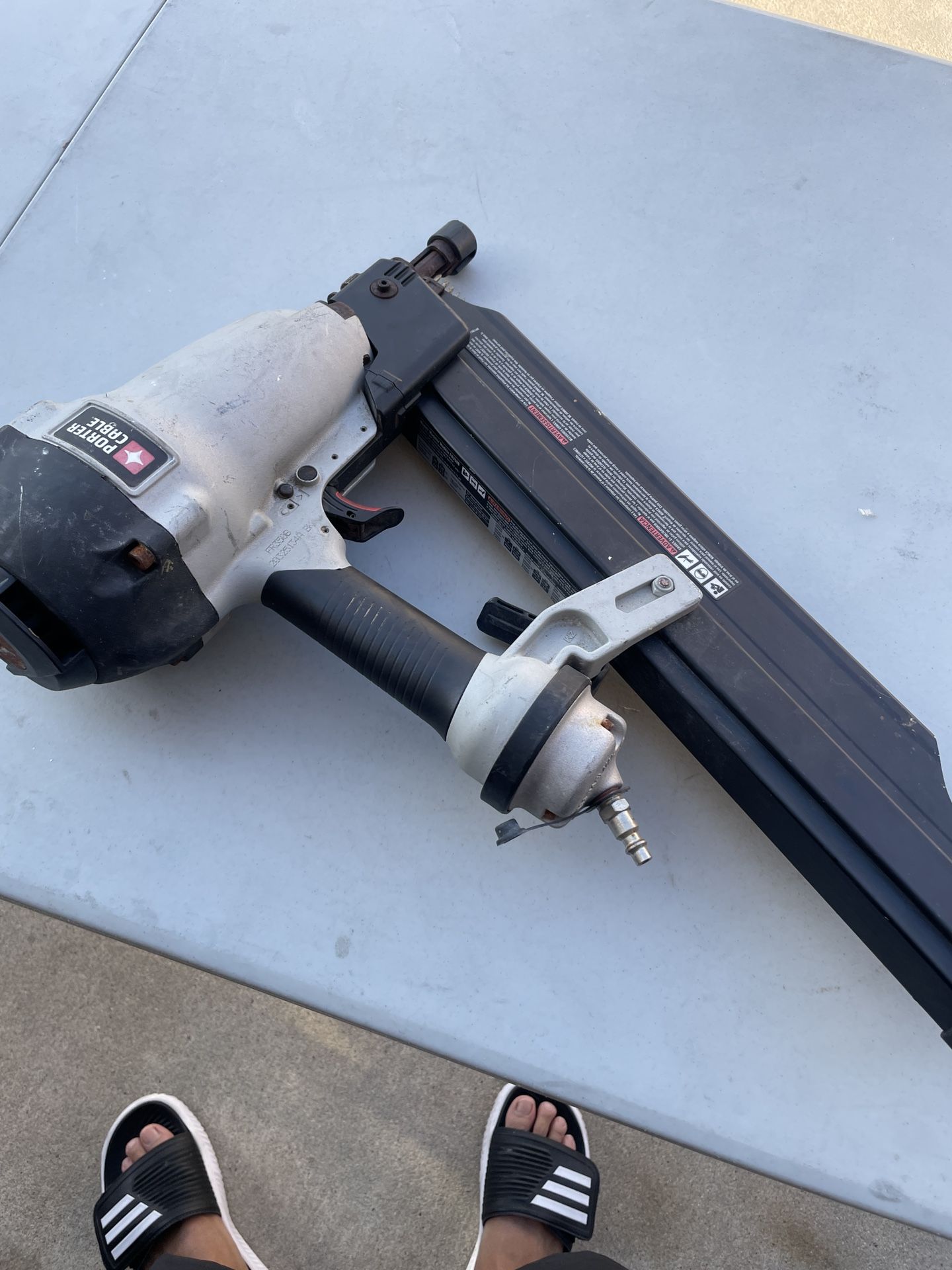 Used Porter Cable Pneumatic Framing Nailer 21 Degree