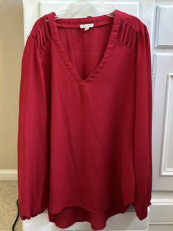 Lily White Long Sleeve Blouse 