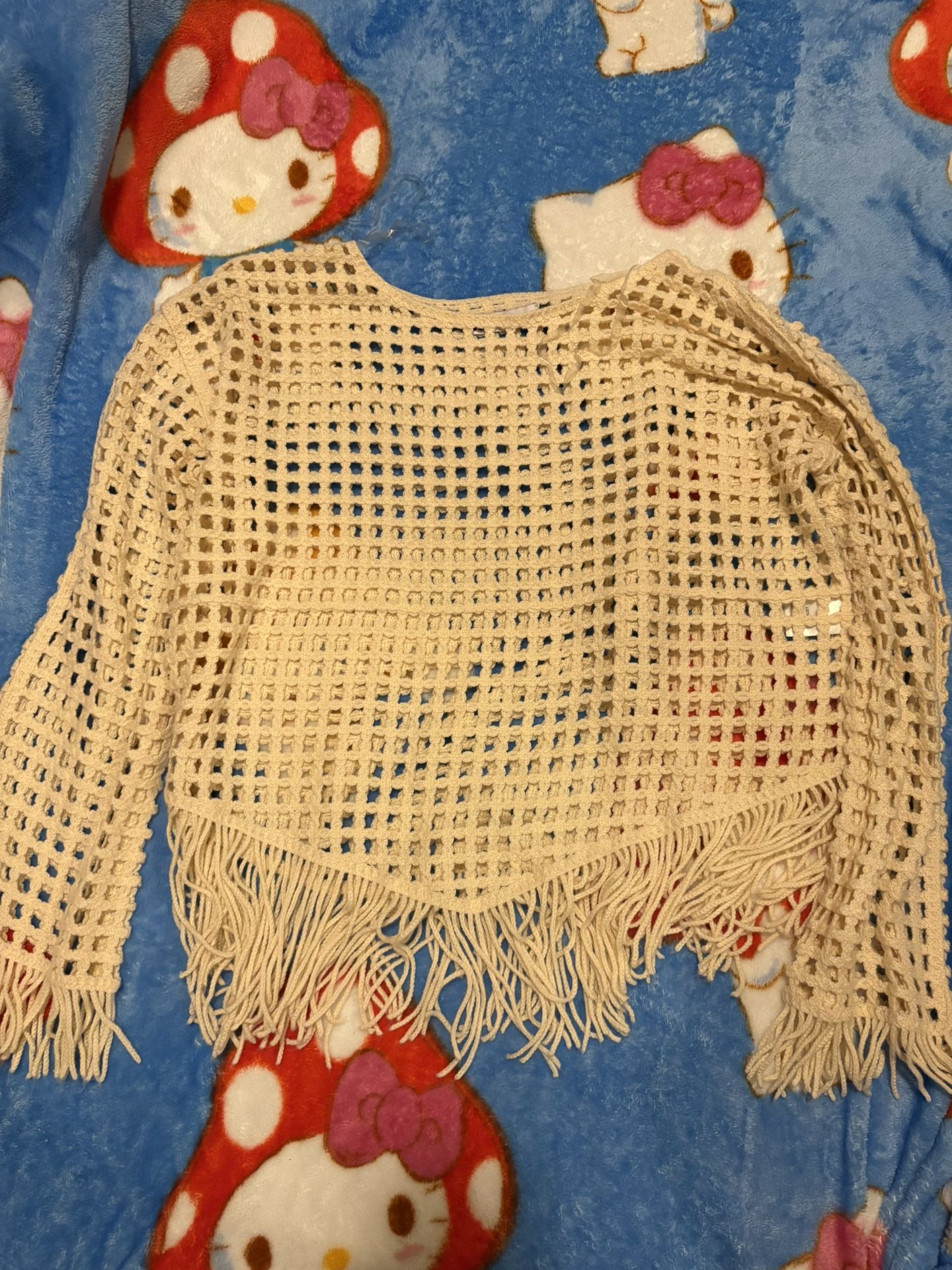 Sweatshirt With Fringe