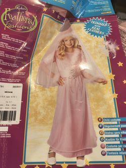 Pink Princess Costume With Real Feathers