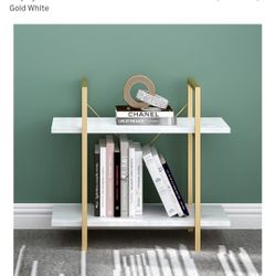 2 Tier Bookshelf New ASSEMBLY REQUIRED