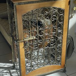 wrought iron wine rack (48 Bottles)