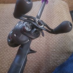 Lews custom Black Combo Rod & Reel