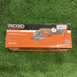 Ridgid cordless outlet angle grinder