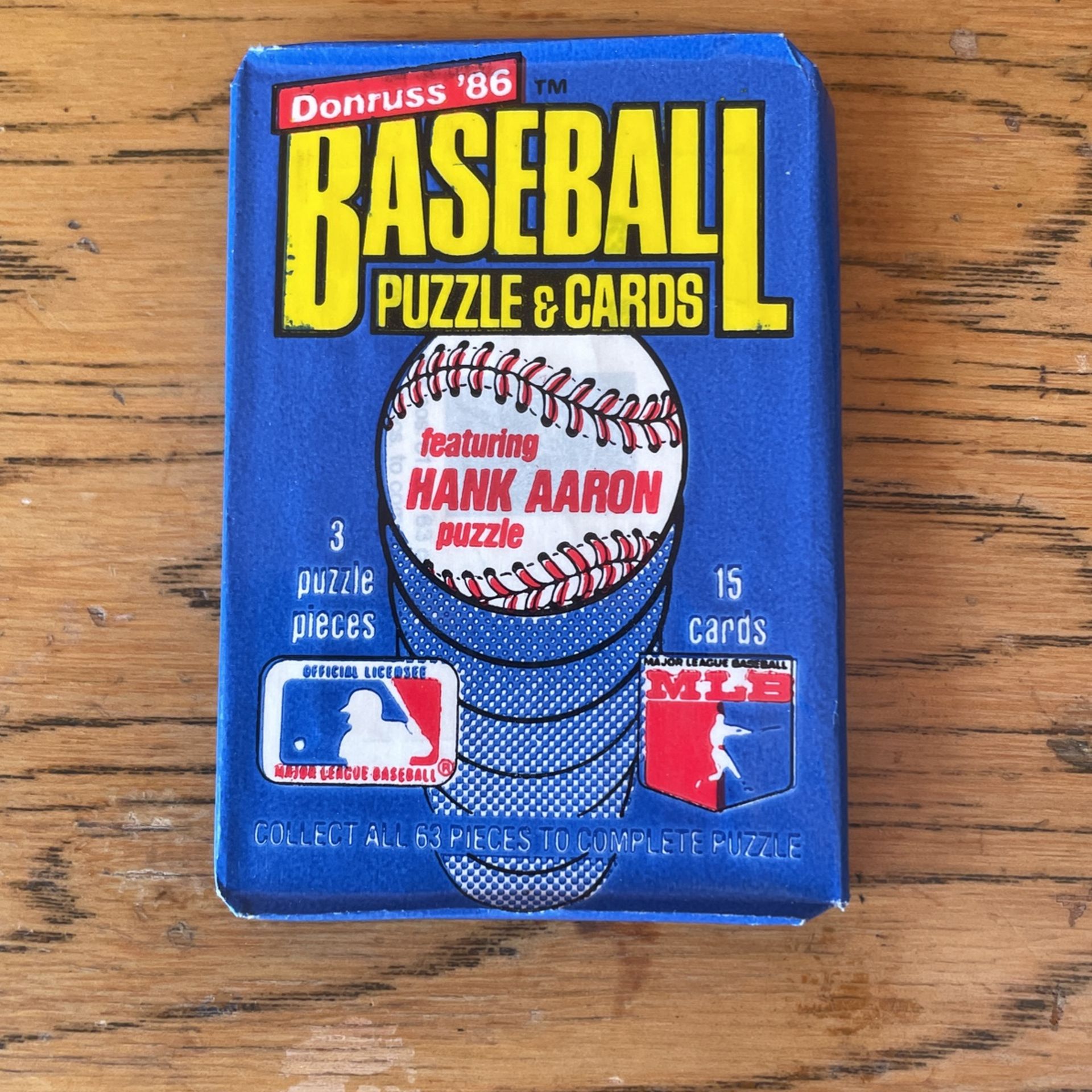 1986 Donruss Pack