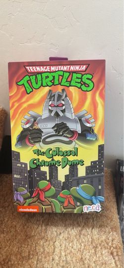Neca TMNT box set”Colossal Chrome Dome “