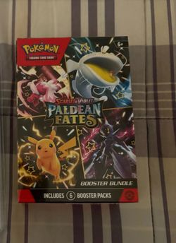 Pokemon Paldean Fates Booster Bundle