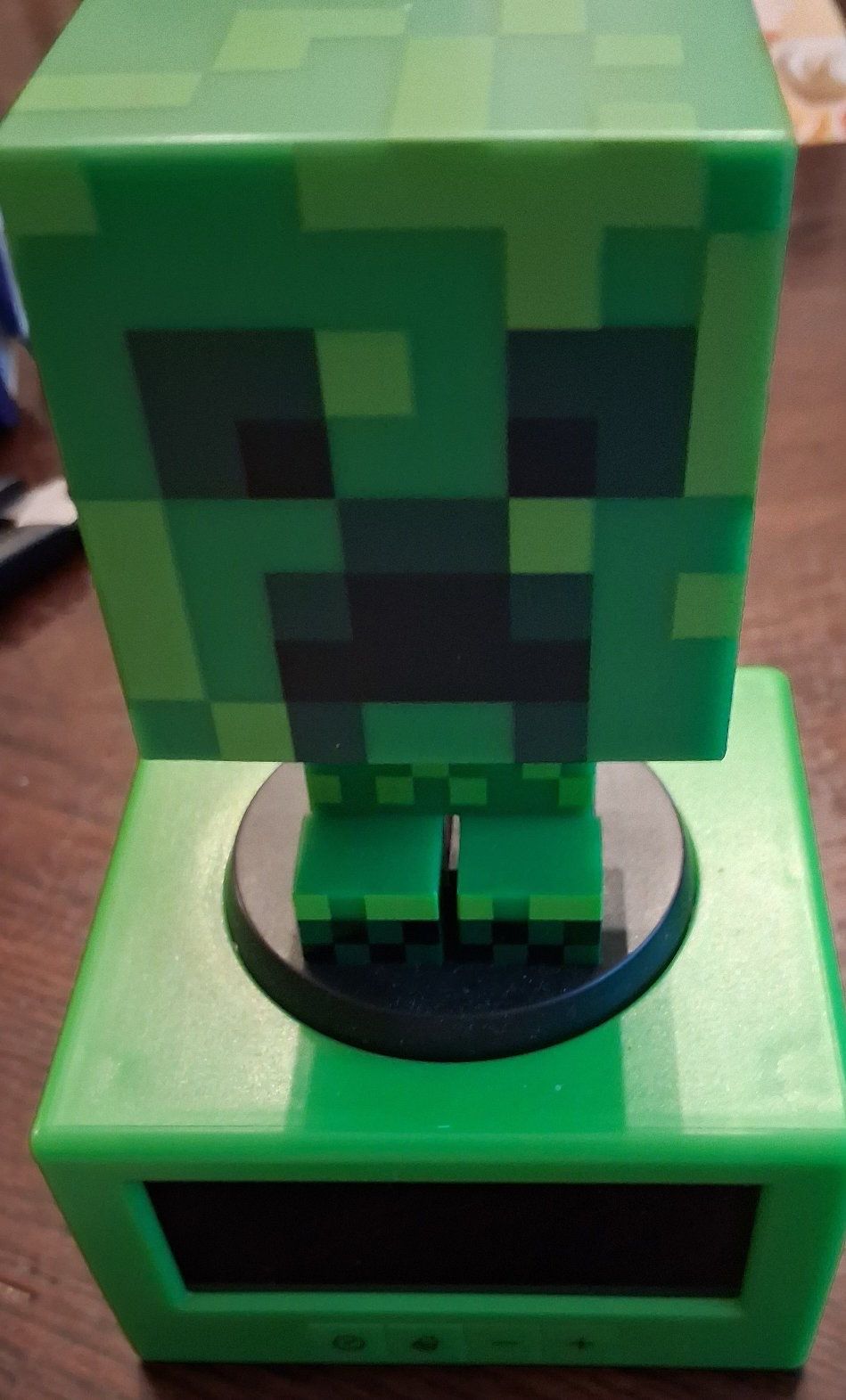 Minecraft Creeper Icon Alarm Clock
