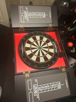 Dartboard with cover