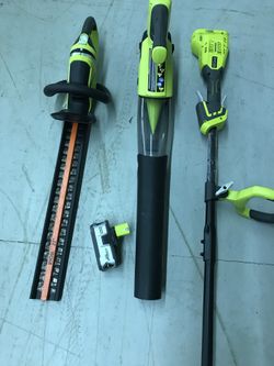 Ryobi 18v Combo Set With Battery And Charger