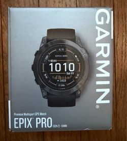 Garmin Epix Pro Gen 2 51mm Smartwatch Black LOTS of Bands!