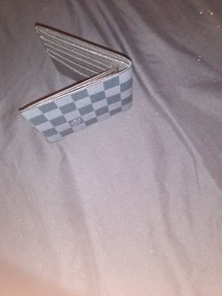 Louis Vuitton Black Damier Blue Wallet for Sale in Queens, NY - OfferUp
