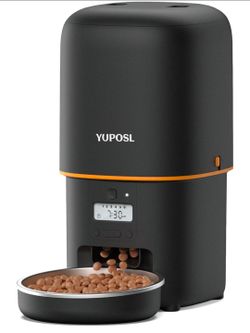 Automatic Pet Feeder - Dog, Cat food [Black]