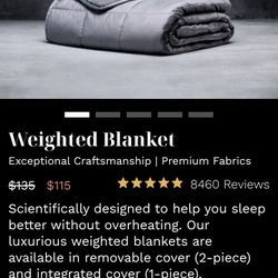 Luxome Weighted Blanket 