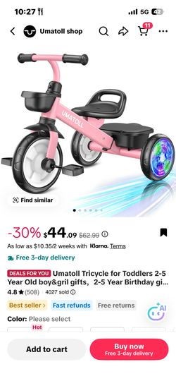 Toddler Tricycle (NEW)