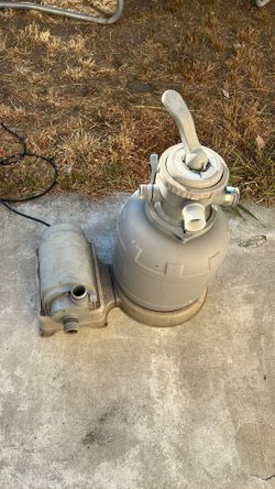 Sand filter Pool pump