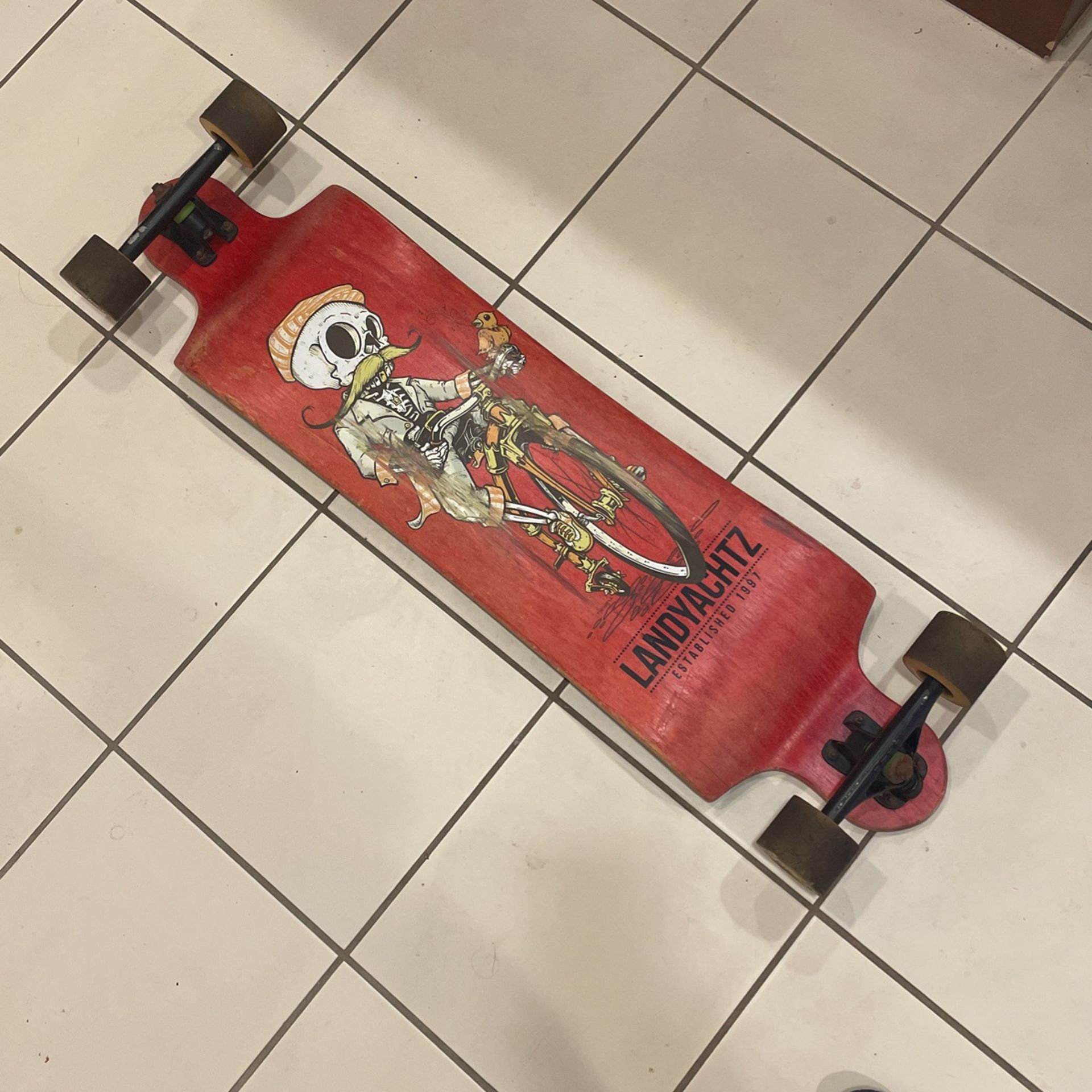 Landyachtz Switch 40 Skeleton Longboard