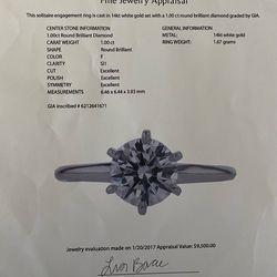 GIA DIAMOND RING